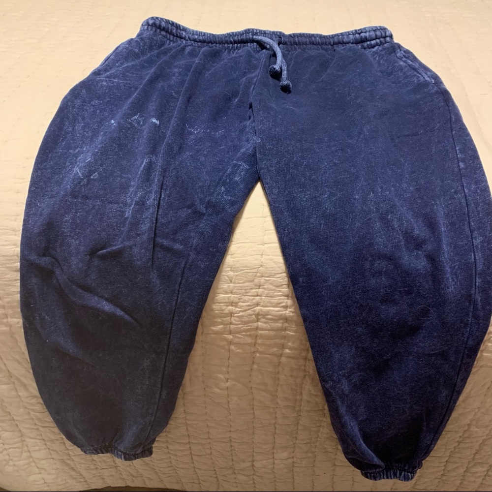 ACID WASH EFFECT SWEATS. LADIES LARGE